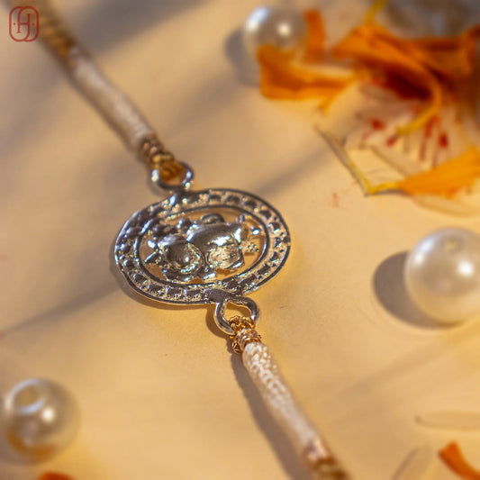 Ganesh ji silver Hardik Jewels