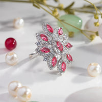 Silver Cocktail Rings