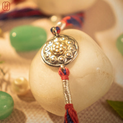 Buy Silver Rakhi with Fast Delivery - Hardik Jewels.