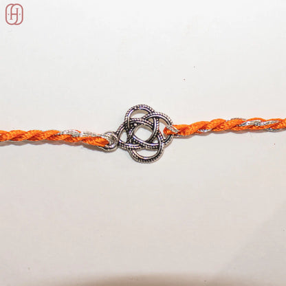 Celtic Knot Connector Charms silver rakhi Hardik Jewels