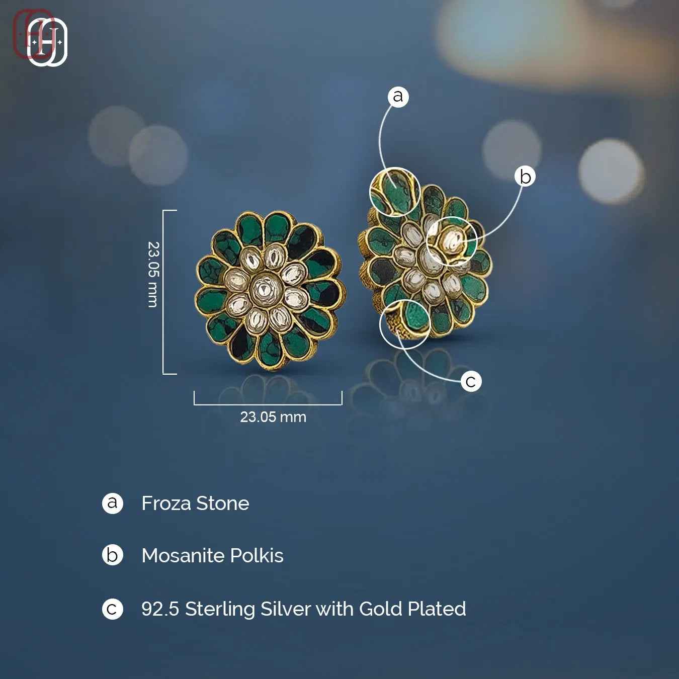 Elegant Firoza Stone Jewelry India - Hardik Jewels