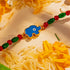 Hardik Jewels 92.5 Silver Rakhi Online - Elegant Elephant Design.