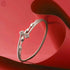 Hardik Jewels 925 Silver Wave Kada for Elegant Style