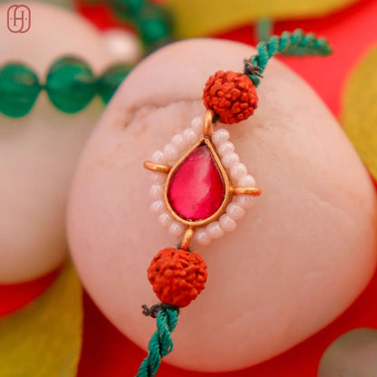 Hardik Jewels 925 Sterling Silver Rakhi Bracelet.