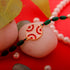 Hardik Jewels Designer Enamel Rakhi Bracelet.