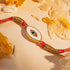 Hardik Jewels Handcrafted Evil Eye Bracelet in 92.5 Silver.