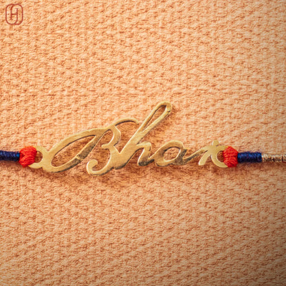 Hardik Jewels Personalized Bhai Rakhi - Craftsmanship &amp; Love.