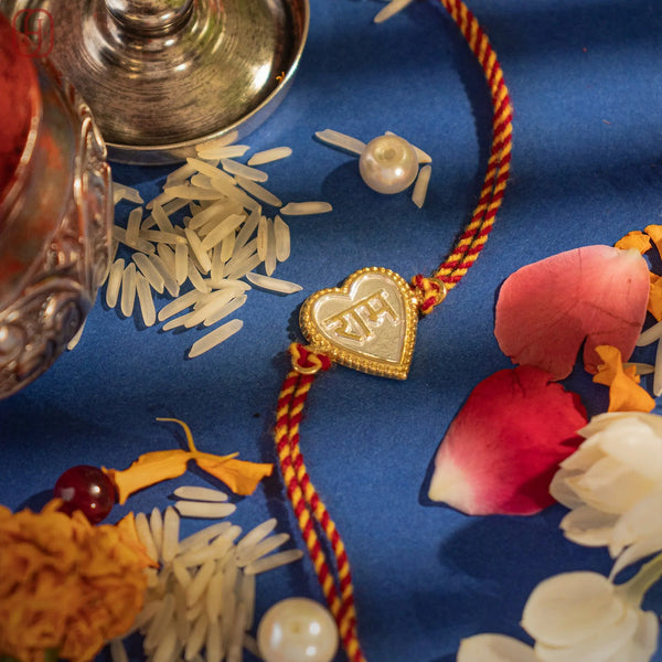 Hardik Jewels Silver Ram Rakhi - Handcrafted 92.5 Silver