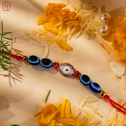 Hardik Jewels Unique Rakhi Designs India - Handcrafted Silver Rakhi.