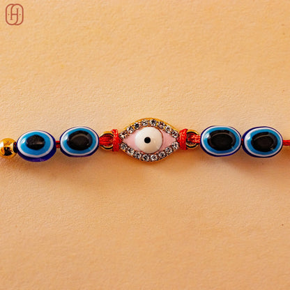 Hardik Jewels Unique Rakhi Designs India - Handcrafted Silver Rakhi.