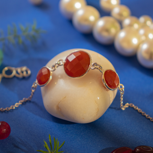 Buy Silver Rakhi India by Hardik Jewels - Handcrafted Style.
