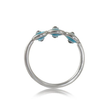 Evil Eye Silver Ring Hardik Jewels