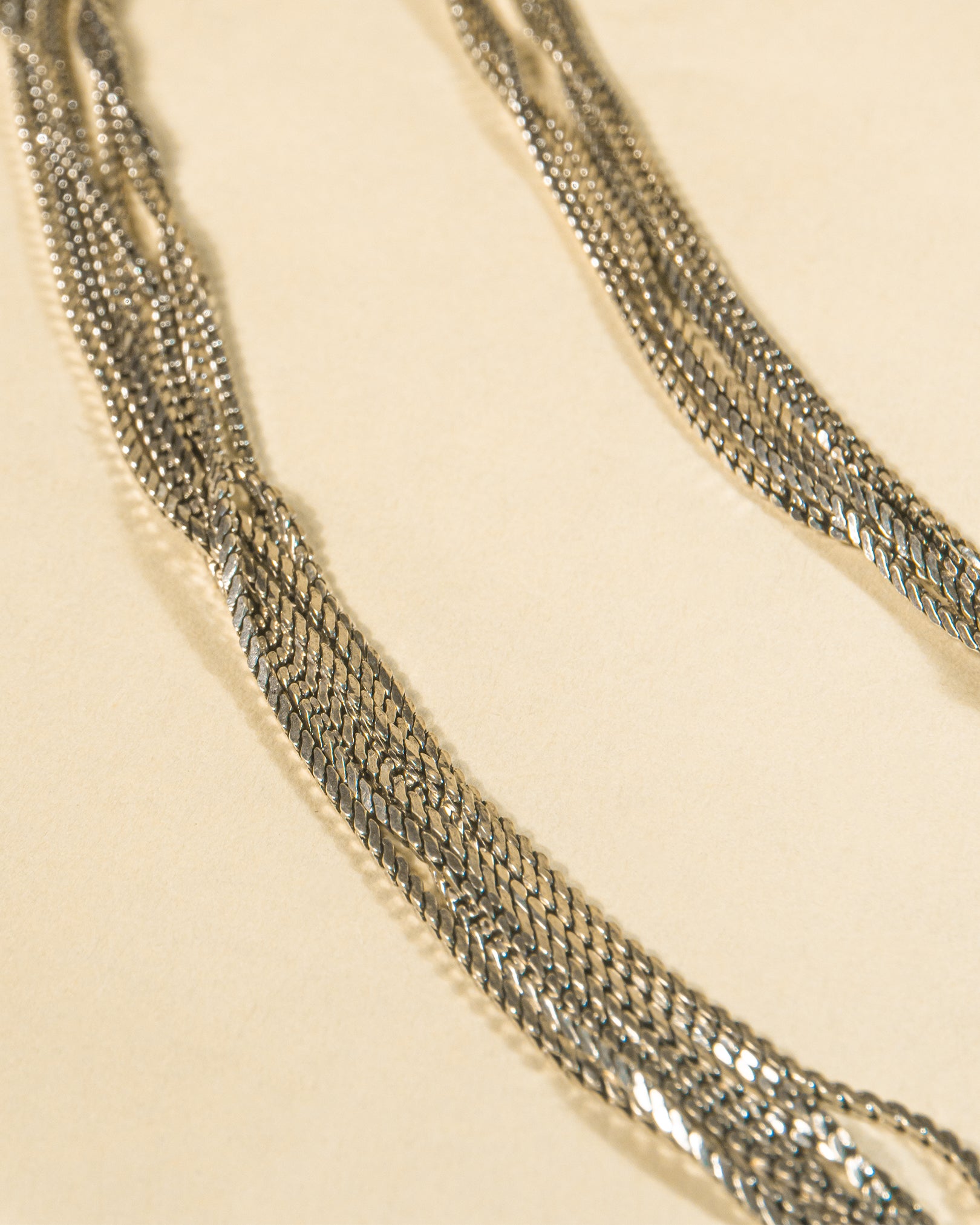 925 Sterling Silver Multi-Strand Layered Anklets (Pair) | Traditional Oxidized Payal