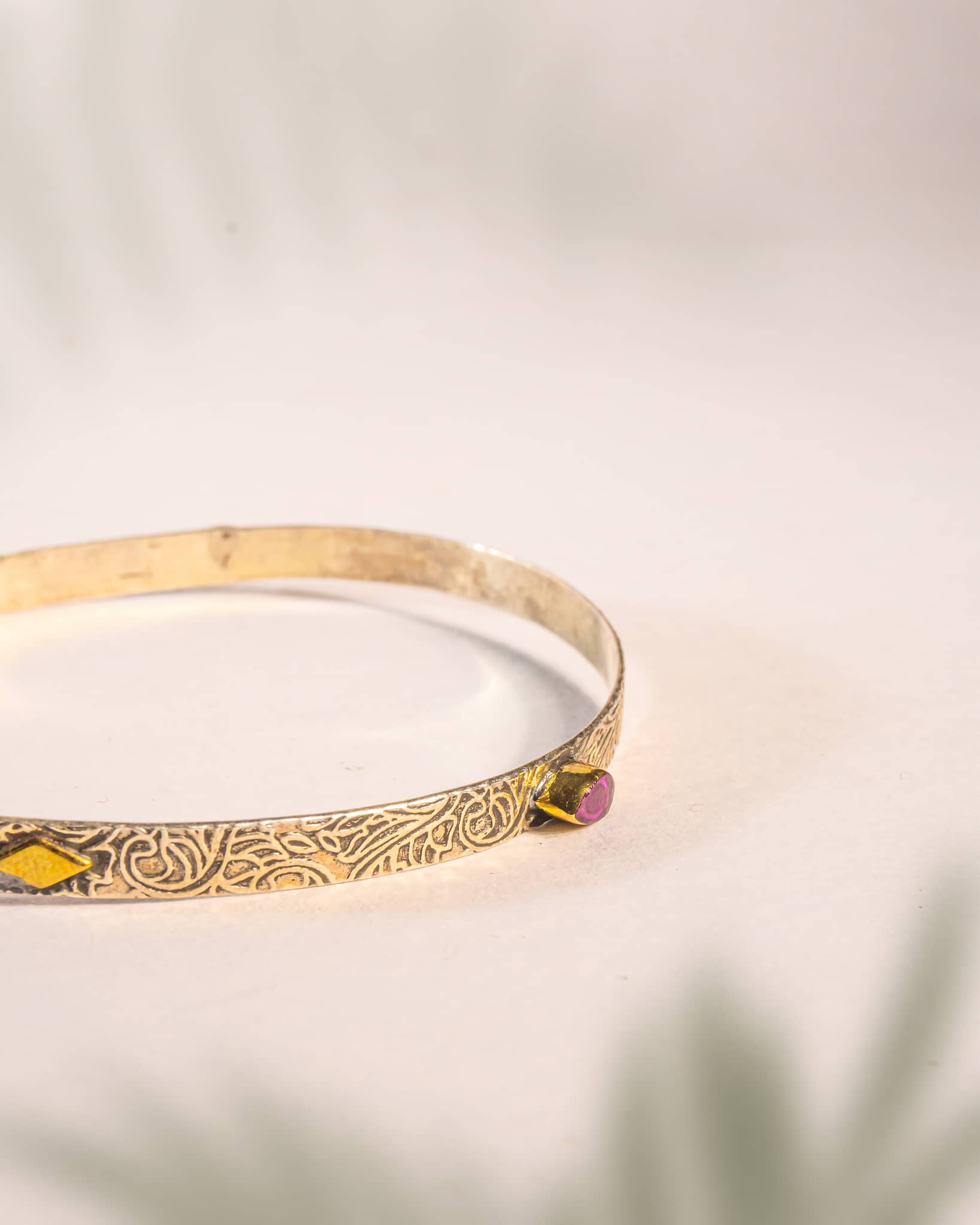 92.5 Sterling Silver Antique Floral Vine Bangles (Pair) | Oxidized Nakshi Chudi