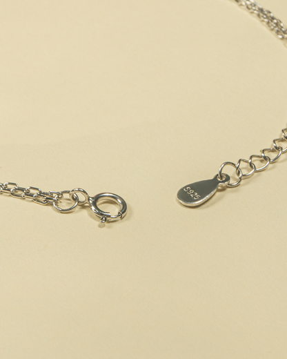 Sterling Silver 92.5 adjustable bracelet with American diamonds by Hardik Jewels 1
