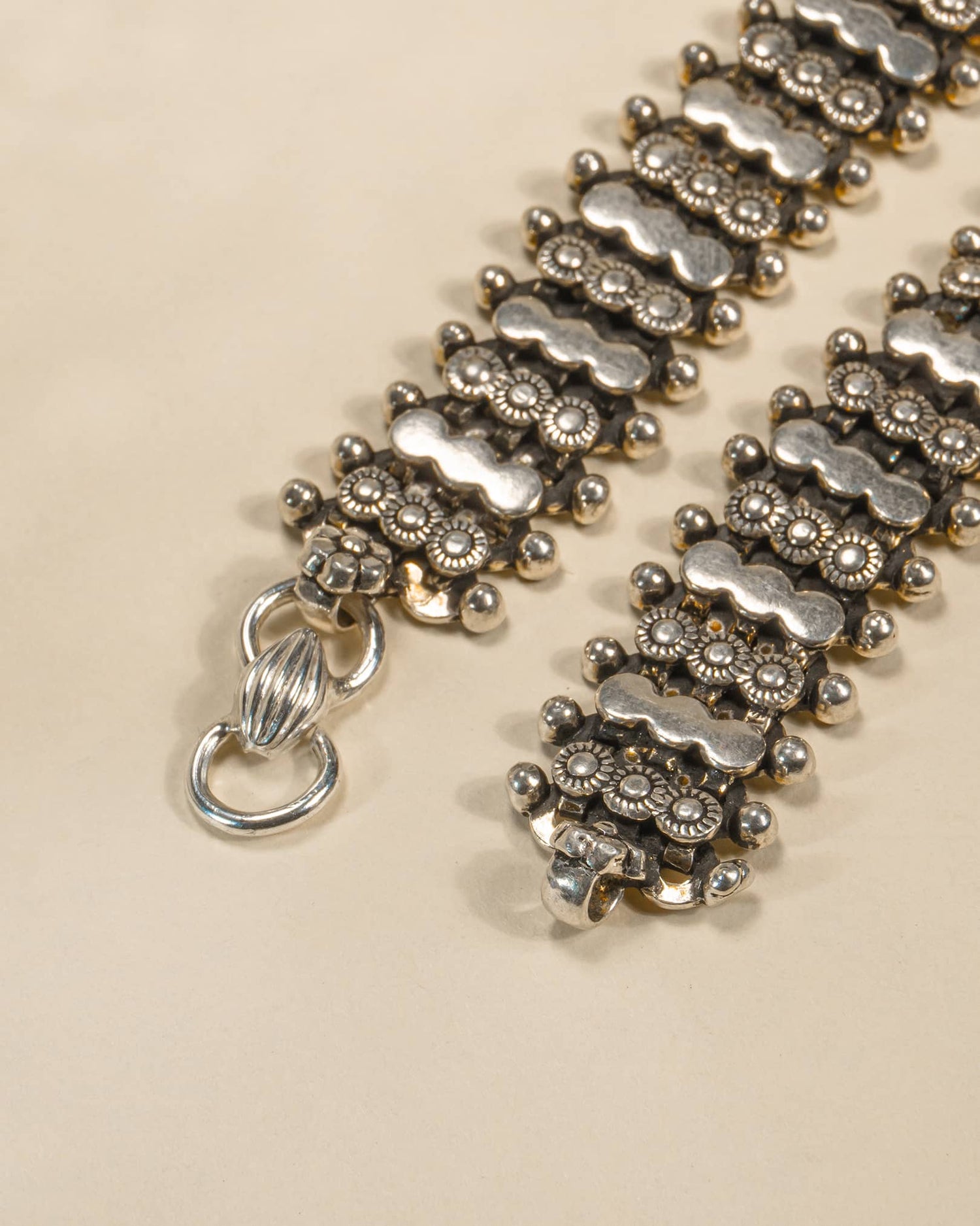 925 Sterling Silver Oxidized Traditional Anklets (Pair) | Heavy Ethnic Bridal Payal