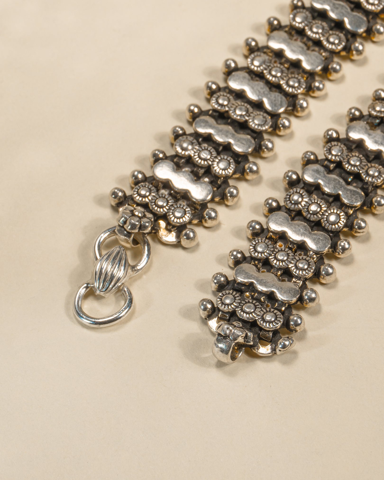 925 Sterling Silver Oxidized Traditional Anklets (Pair) | Heavy Ethnic Bridal Payal