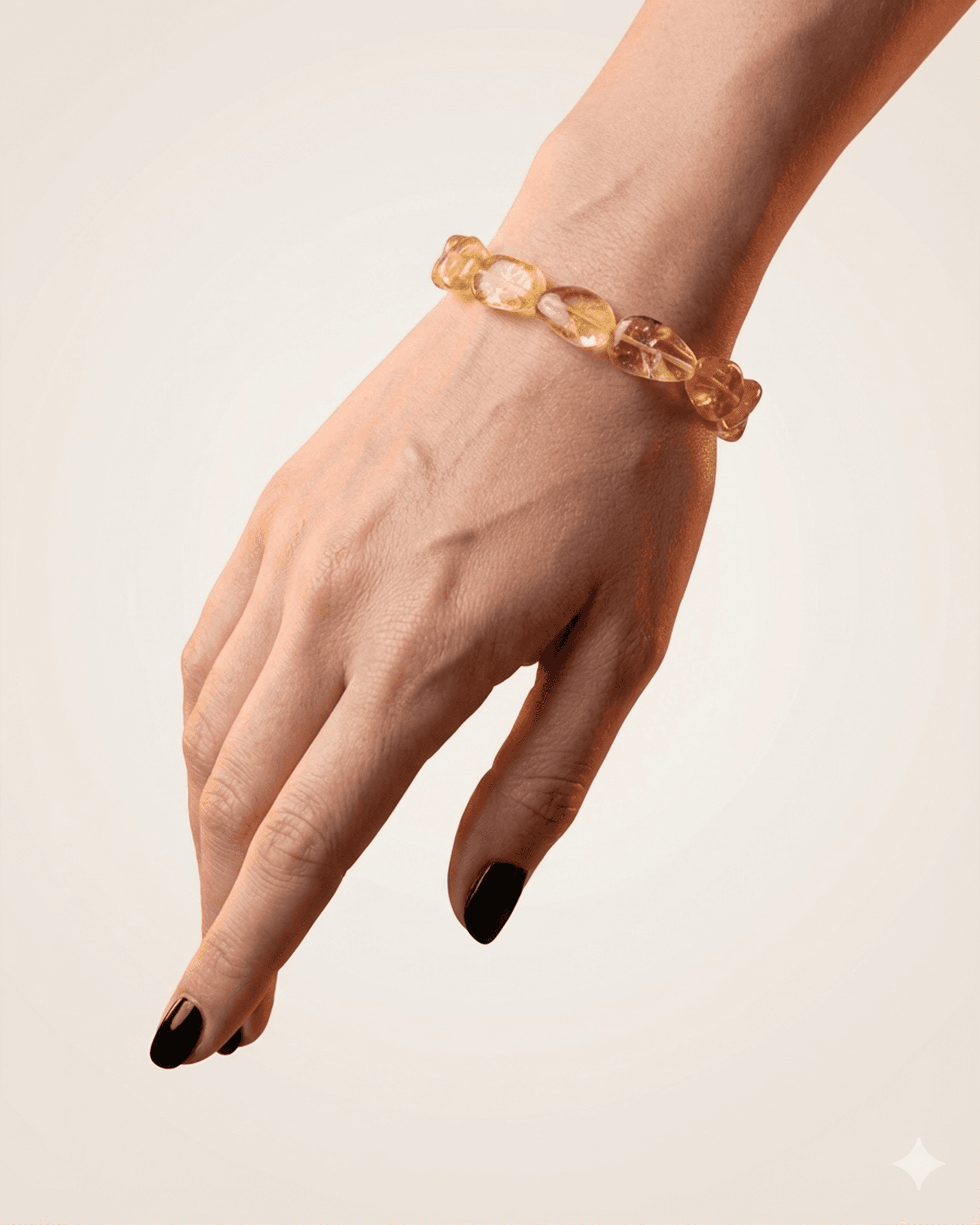 Natural Citrine Tumbled Nugget Bracelet | Wealth & Abundance Healing Crystal