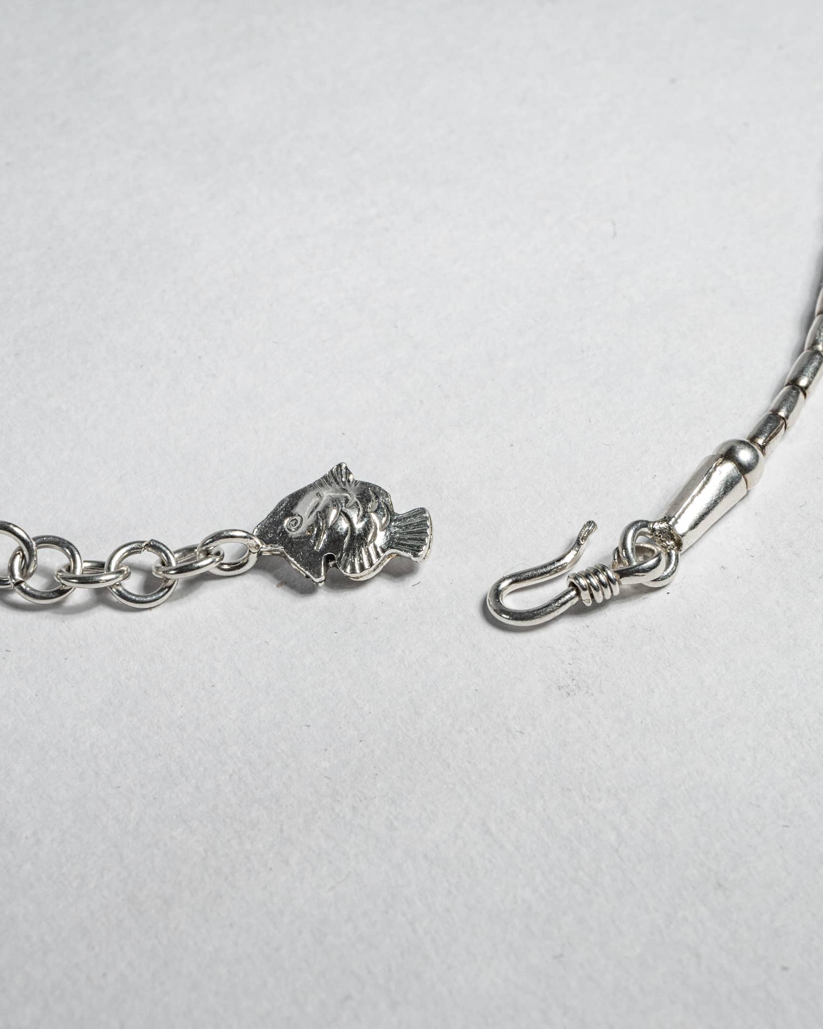 Oxidized 925 Sterling Silver Tribal Necklace with Textured Charms | Boho Beaded Choker