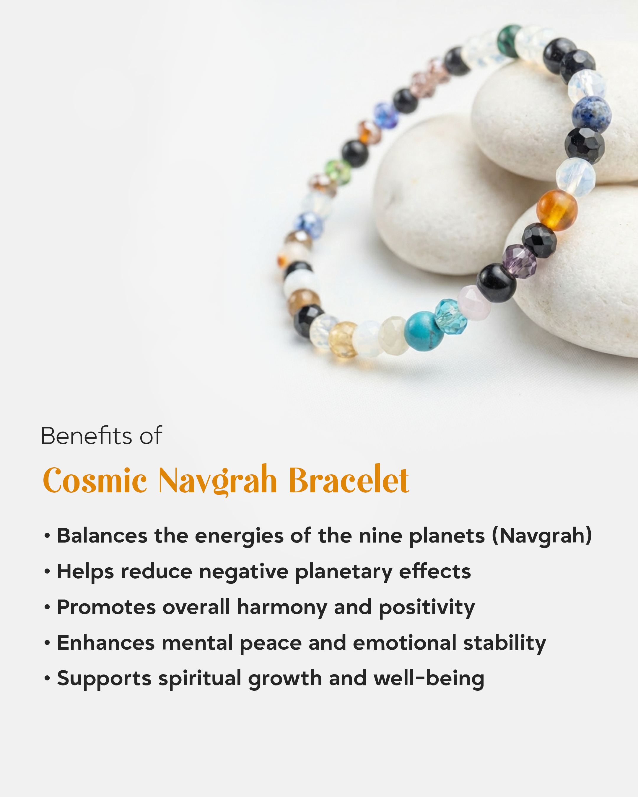 Natural Multi-Color Onyx & Mixed Gemstone Bracelet | Faceted Vibrant Energy Beads