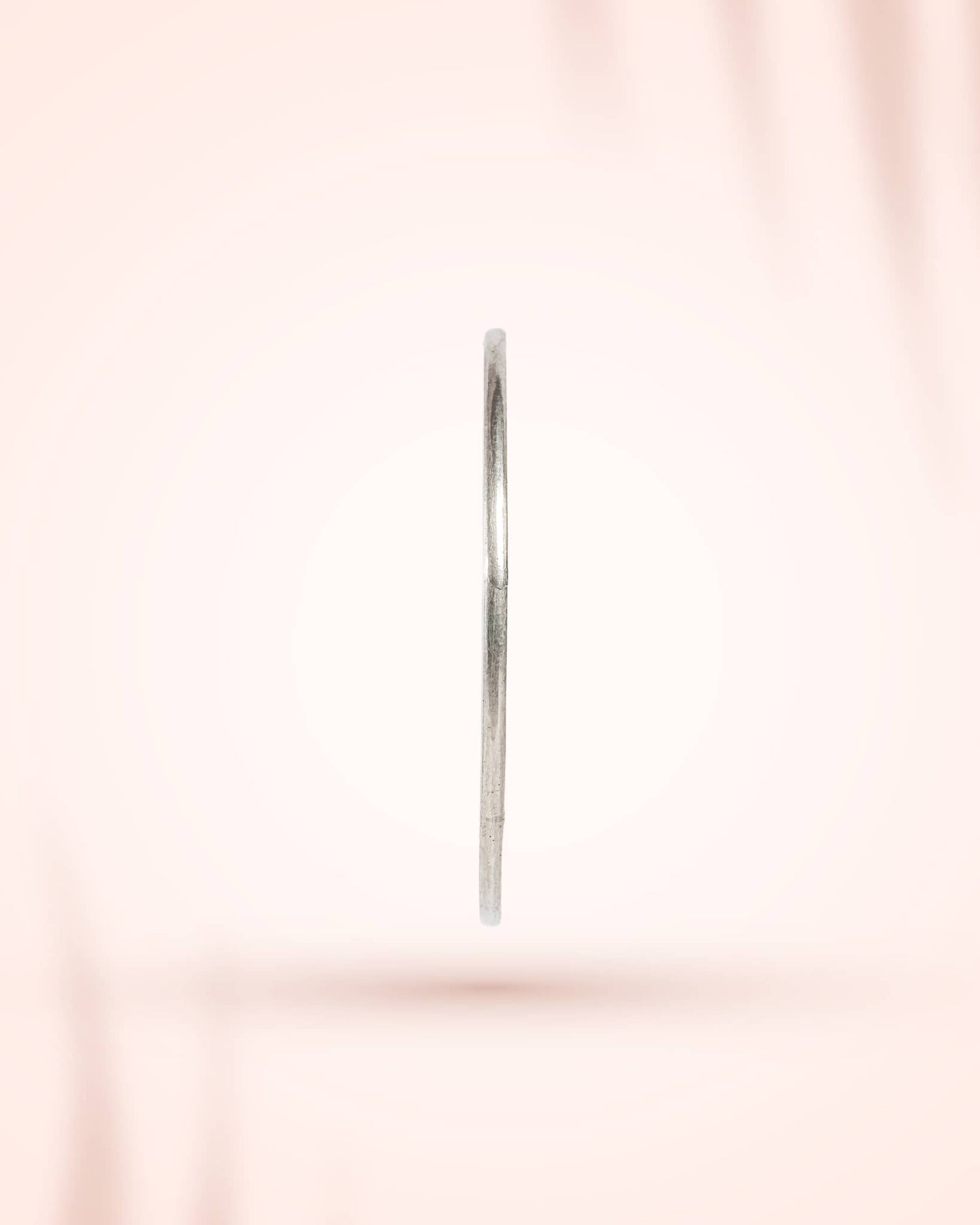 92.5 Sterling Silver Plain Minimalist Bangle | Sleek Everyday Kada