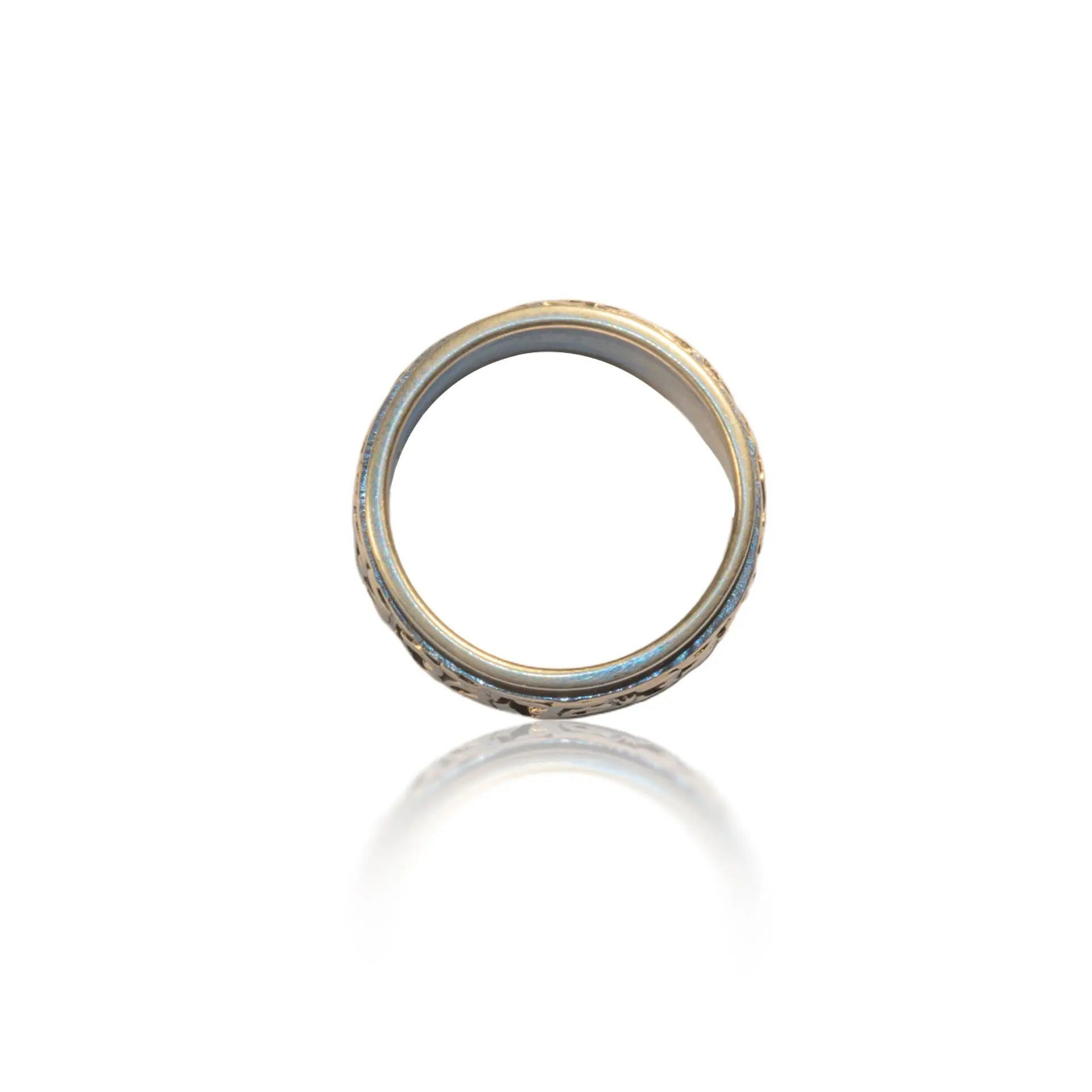 Silver Om Ring Hardik Jewels
