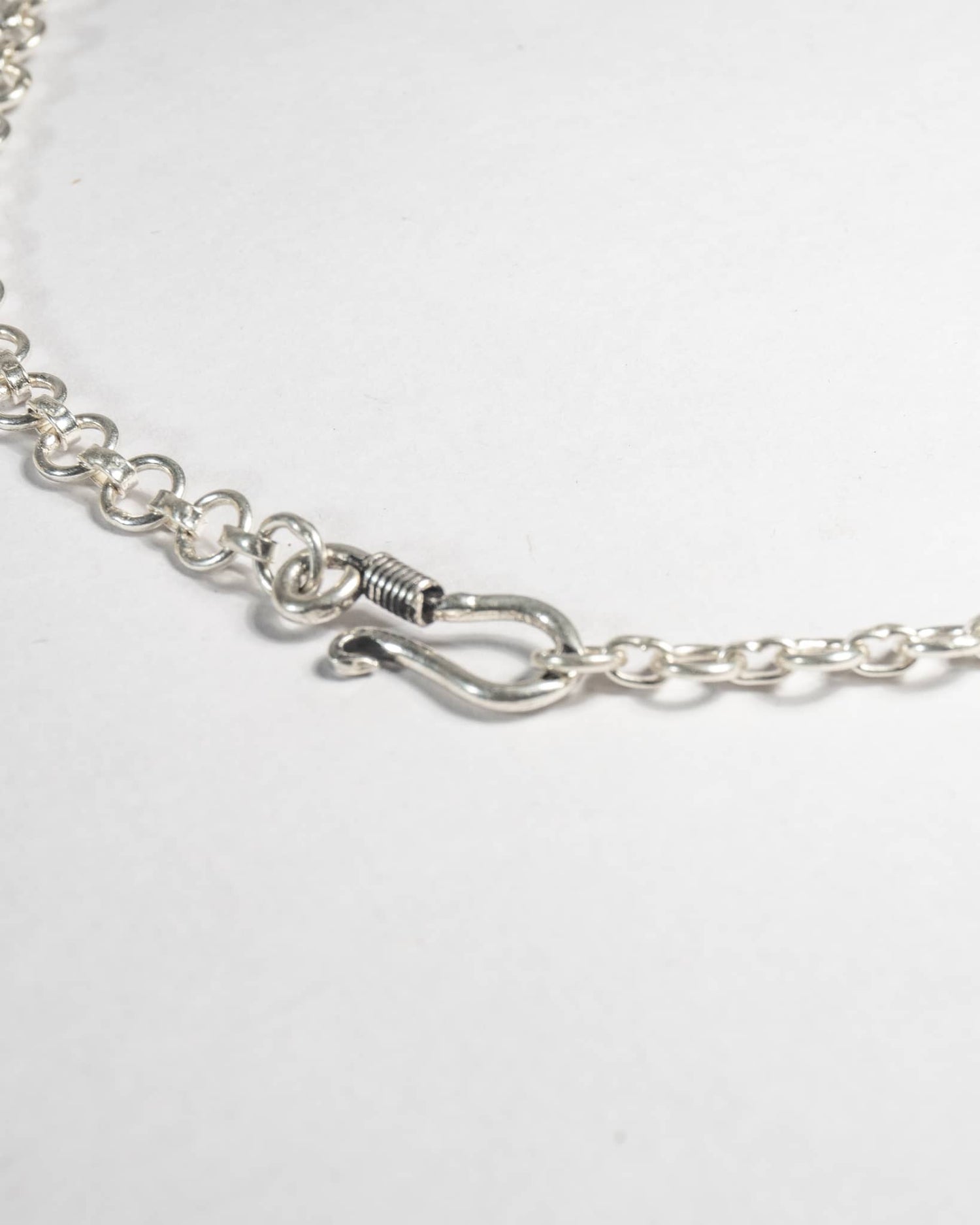 Oxidized 925 Sterling Silver Multi-Layer Tribal Necklace Set | Geometric Spike Choker with Earrings