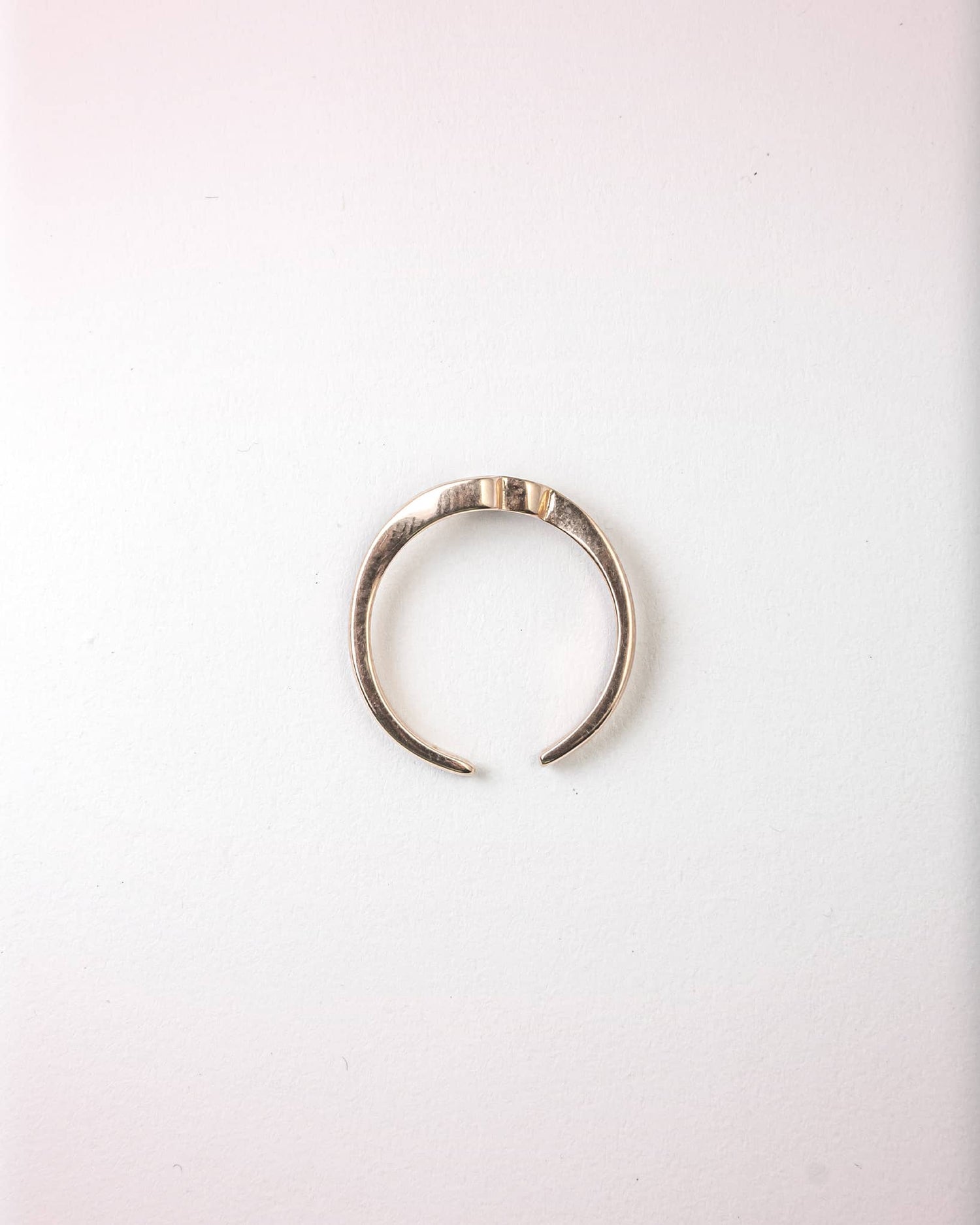 Rose Gold Plated 92.5 Sterling Silver Toe Rings with Green Stones | Modern Wave Bichhiya