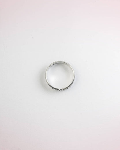92.5 Sterling Silver Oxidized Celtic Interlocking Toe Rings | Woven Chain Band Bichhiya