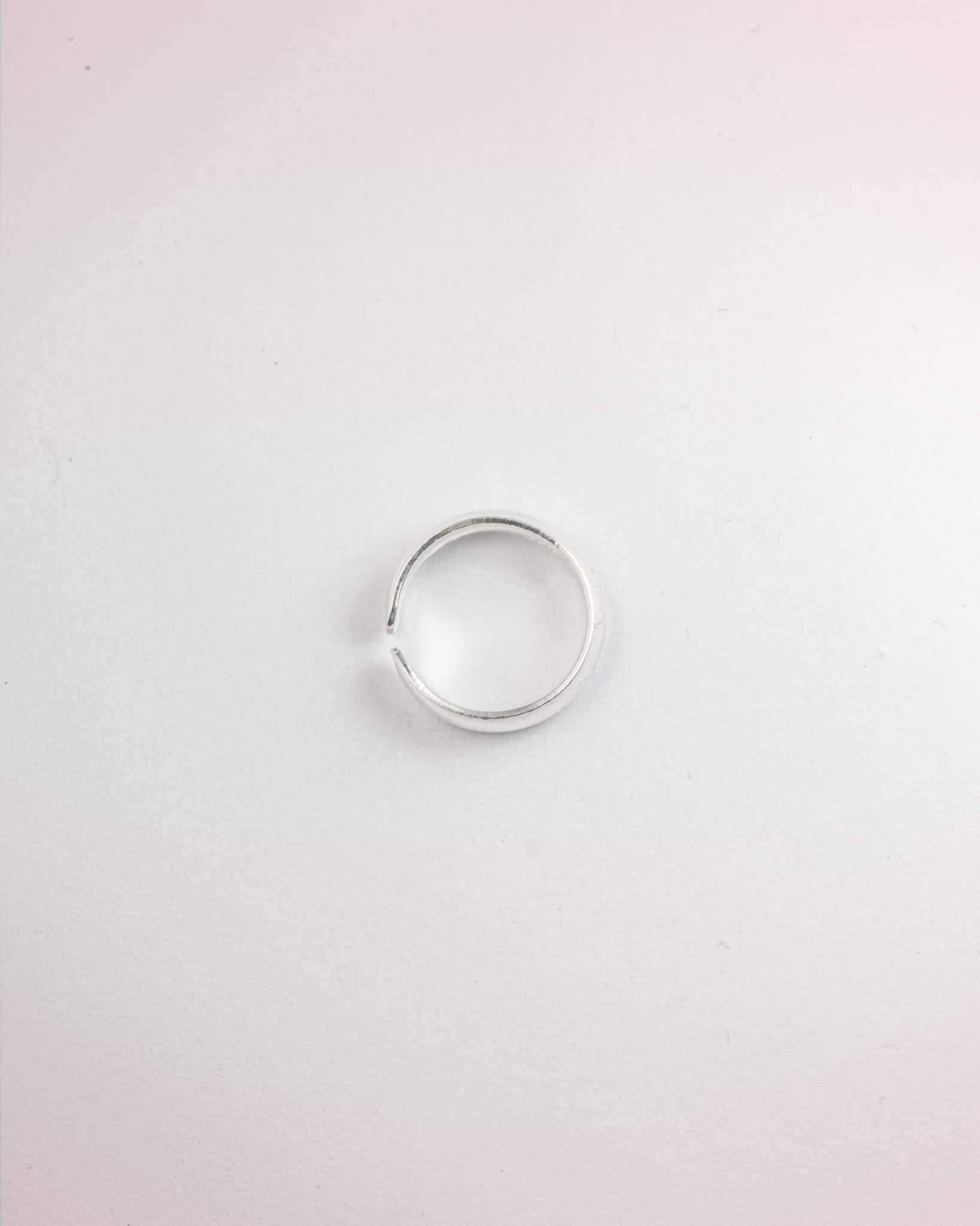 92.5 Sterling Silver Classic Plain Polished Toe Rings | Minimalist Smooth Band Bichhiya