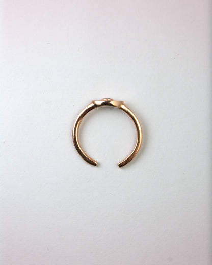 Gold Plated 92.5 Sterling Silver Evil Eye Toe Rings | Blue Stone Protection Bichhiya