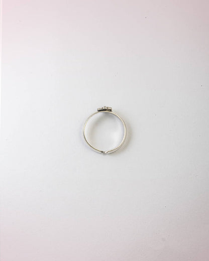92.5 Sterling Silver Oxidized Leaf Motif Toe Rings | Antique Foliage Bichhiya