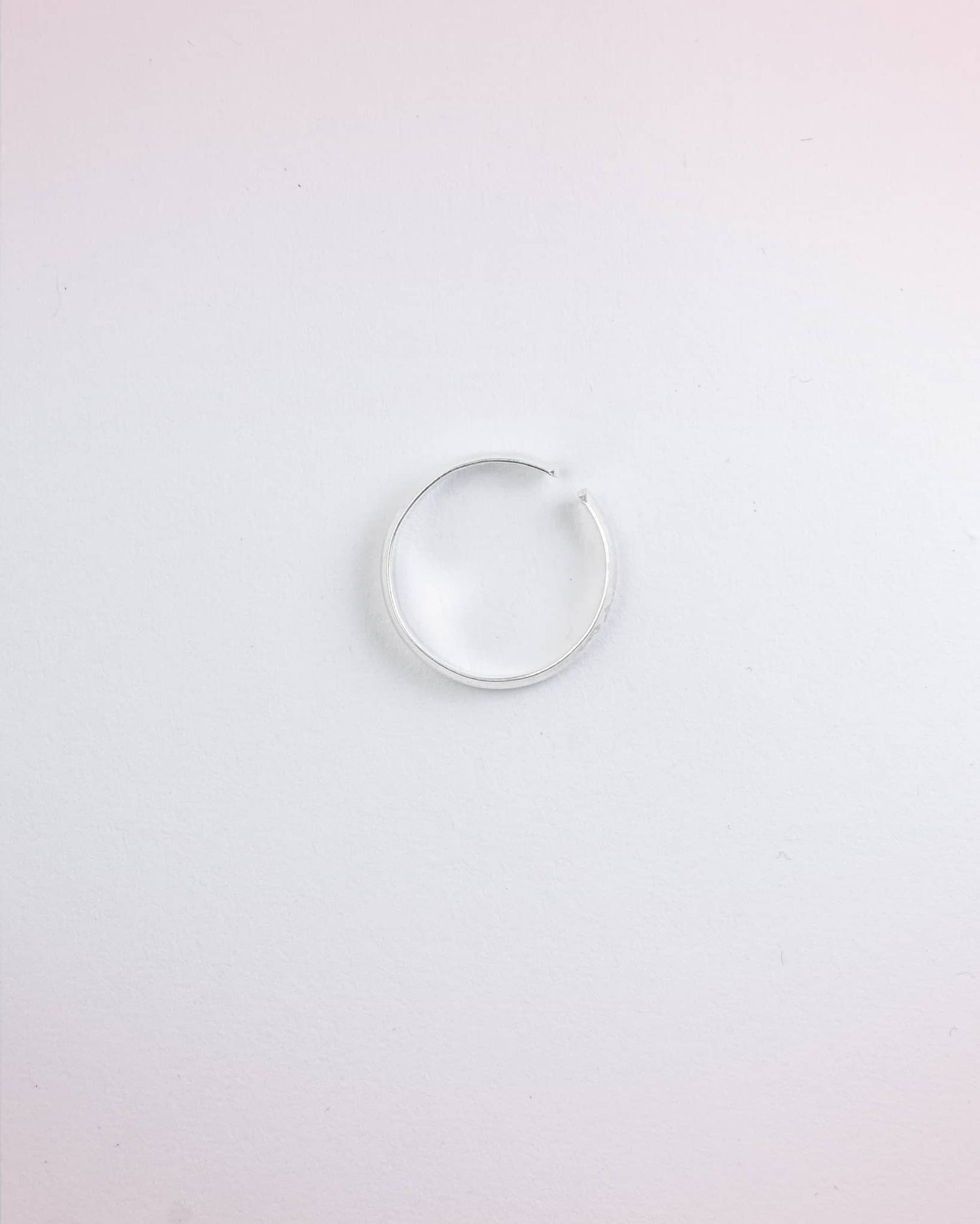 92.5 Sterling Silver Classic Plain Polished Toe Rings | Minimalist Smooth Band Bichhiya