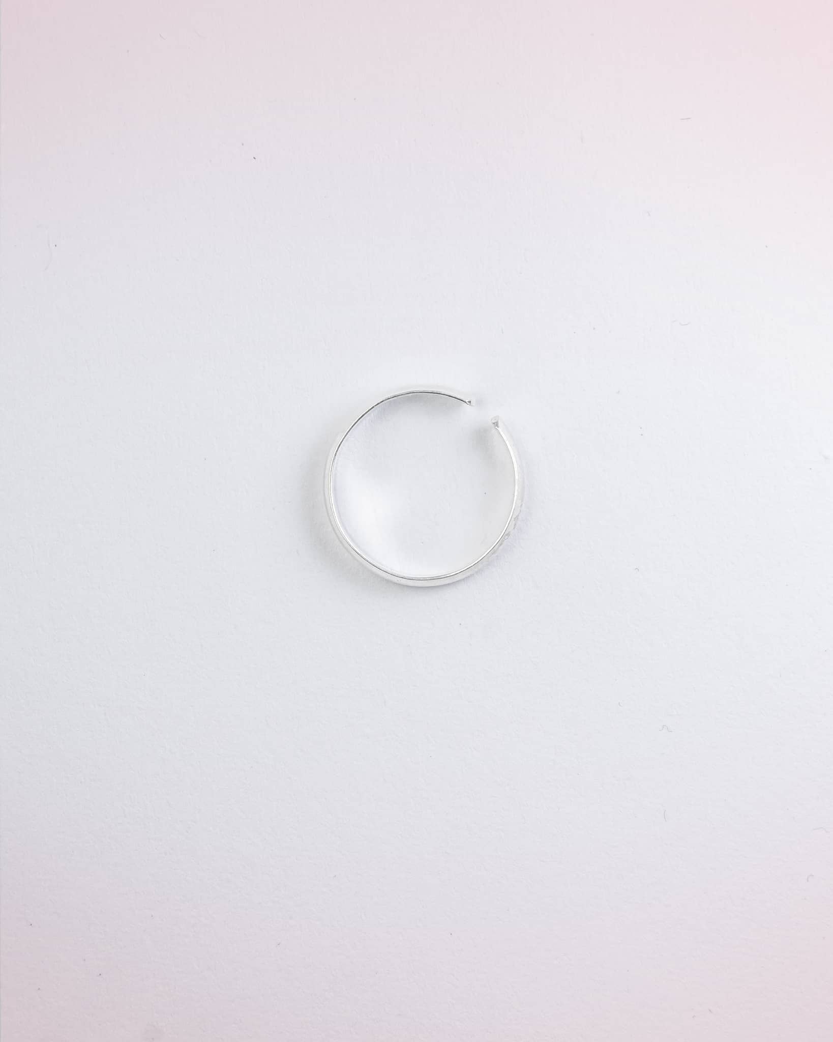 92.5 Sterling Silver Classic Plain Polished Toe Rings | Minimalist Smooth Band Bichhiya