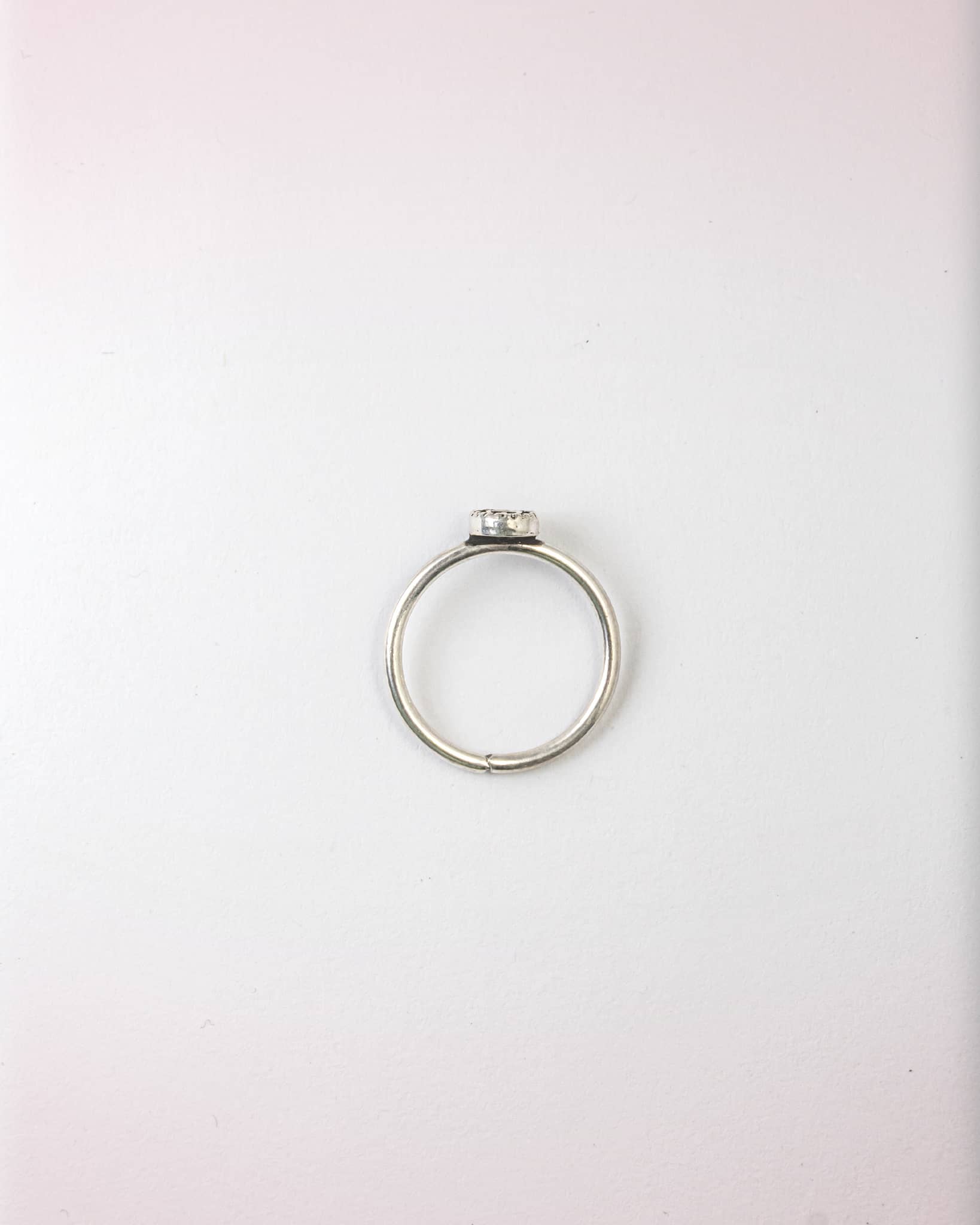92.5 Sterling Silver Oxidized Oval Dotted Toe Rings | Minimalist Tribal BichhiyaV