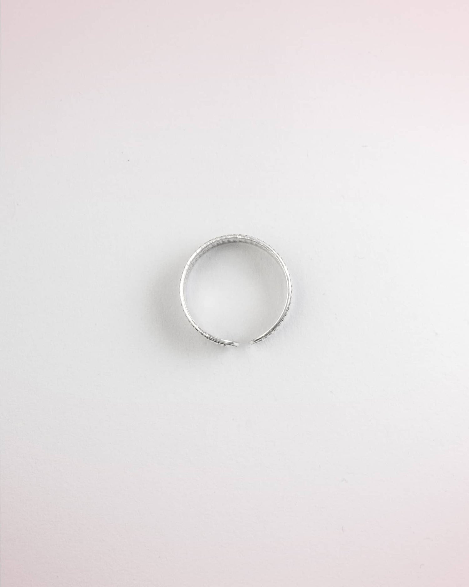 92.5 Sterling Silver Oxidized Triple Rope Band Toe Rings | Multi-Row Twisted Bichhiya