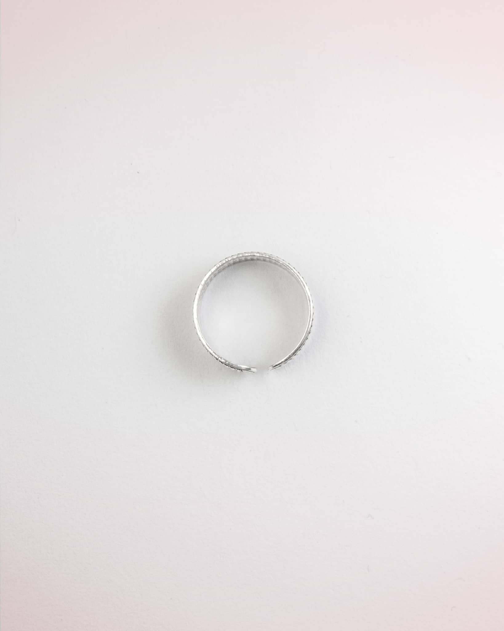 92.5 Sterling Silver Oxidized Triple Rope Band Toe Rings | Multi-Row Twisted Bichhiya