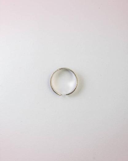 92.5 Sterling Silver Oxidized Spiral Band Toe Rings | Tribal Swirl Bichhiya